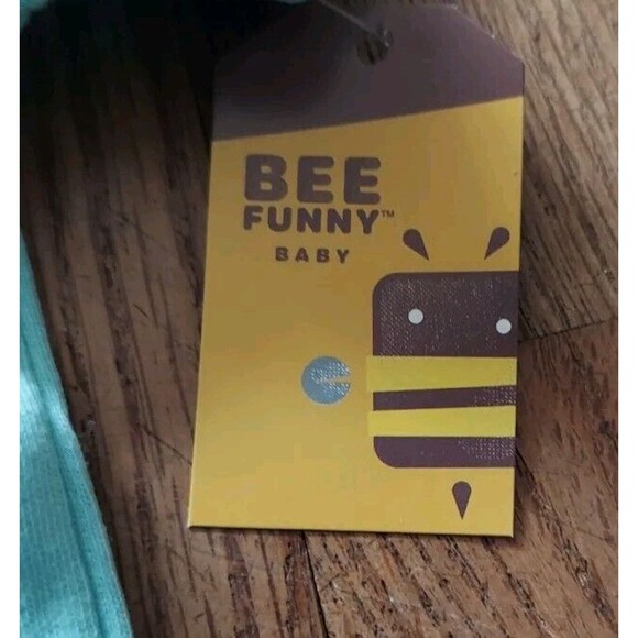 Newborn Unisex Girl Boy Baby Bodysuit Rompers 3-6 Months One Peice New Bee Funny - Picture 8 of 8